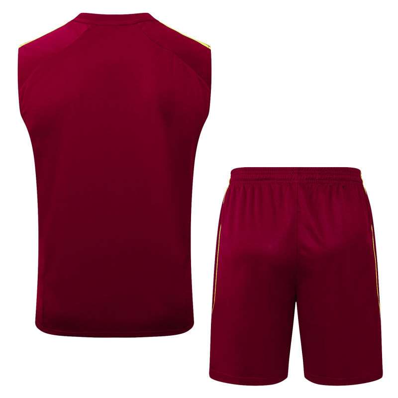 D25108# 2526 Arsenal Dark Red Vest Suit S-2XL — foto 2