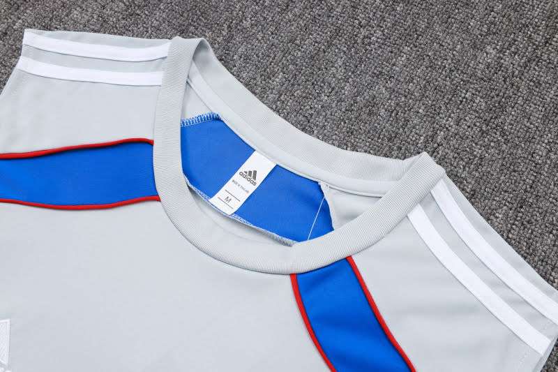 D25114# 2526 Bayern Grey Vest Suit S-2XL — foto 3