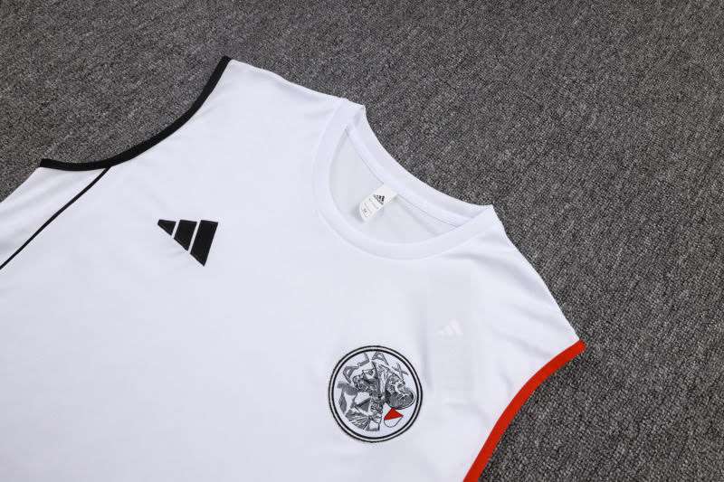 D25150# 2526 Ajax White Vest Suit S-2XL — foto 4