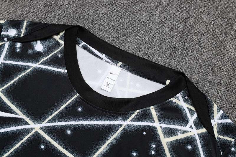 D2590# 2526 Chelsea Black Star Inkjet Short Sleeve Suit S-2XL — foto 3