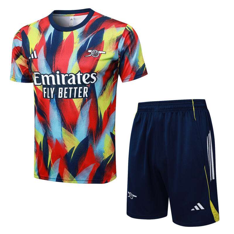 D2591# 2526 Arsenal Color Short Sleeve Suit S-2XL — foto 1
