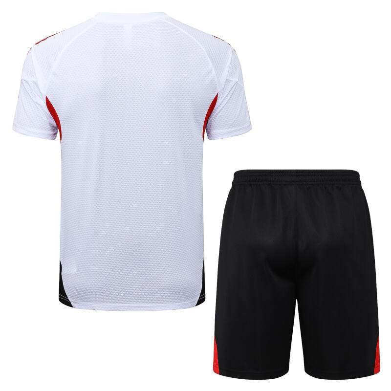 D2594# 2526 Bayern White Short Sleeve Suit S-2XL — foto 2