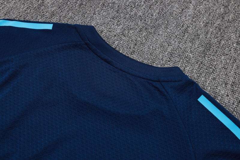 D2599# 2526 Arsenal Blue Short Sleeve Suit S-2XL — foto 5