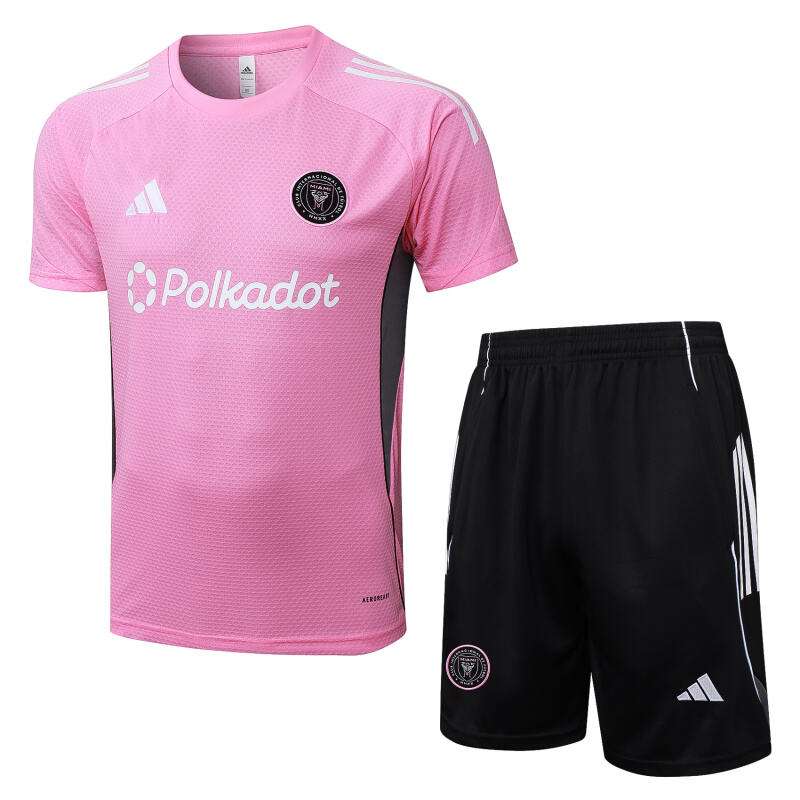 D25102# 2526 Miami Pink Short Sleeve Suit S-2XL — foto 1