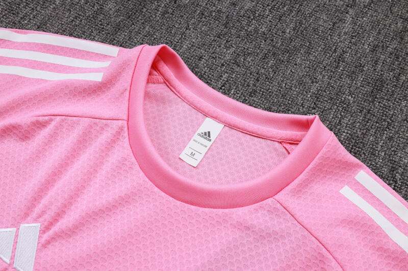 D25102# 2526 Miami Pink Short Sleeve Suit S-2XL — foto 3