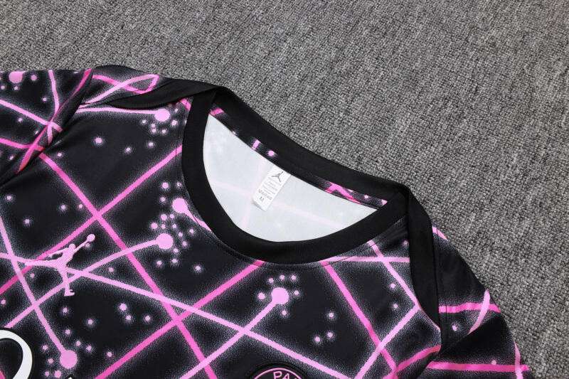 D25125# 2526 Jordan Paris Black Star Inkjet Short Sleeve Suit S-2XL — foto 3