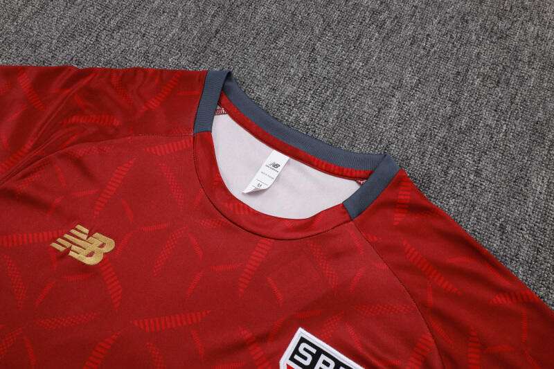 D25129# 2526 Sao Paulo Maroon Inkjet Short Sleeve Suit S-2XL — foto 4