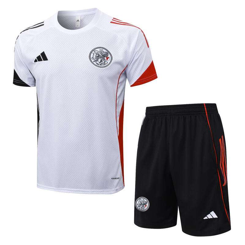 D25148# 2526 Ajax White Short Sleeve Suit S-2XL — foto 1