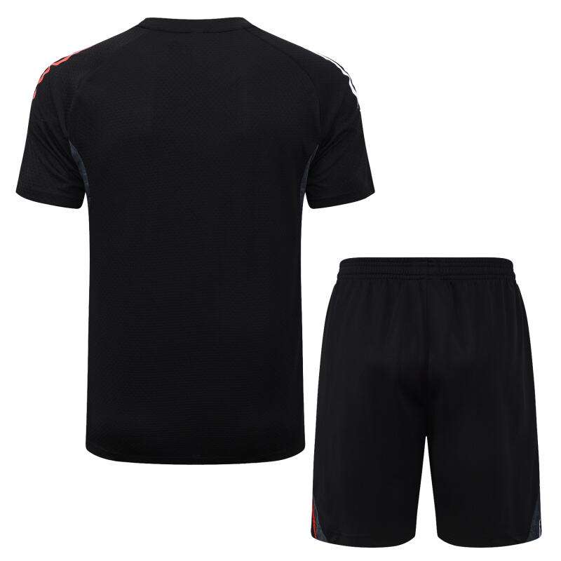D25149# 2526 Ajax black short-sleeved suit S-2XL — foto 2
