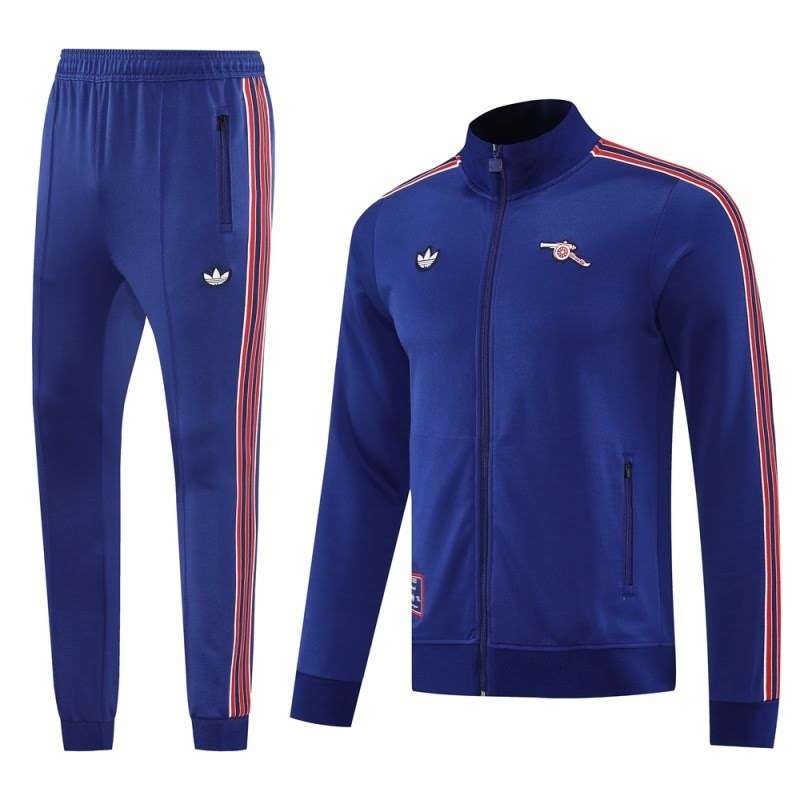 25 01 Arsenal Royal Blue Full Zip Suit S-2XL — foto 1