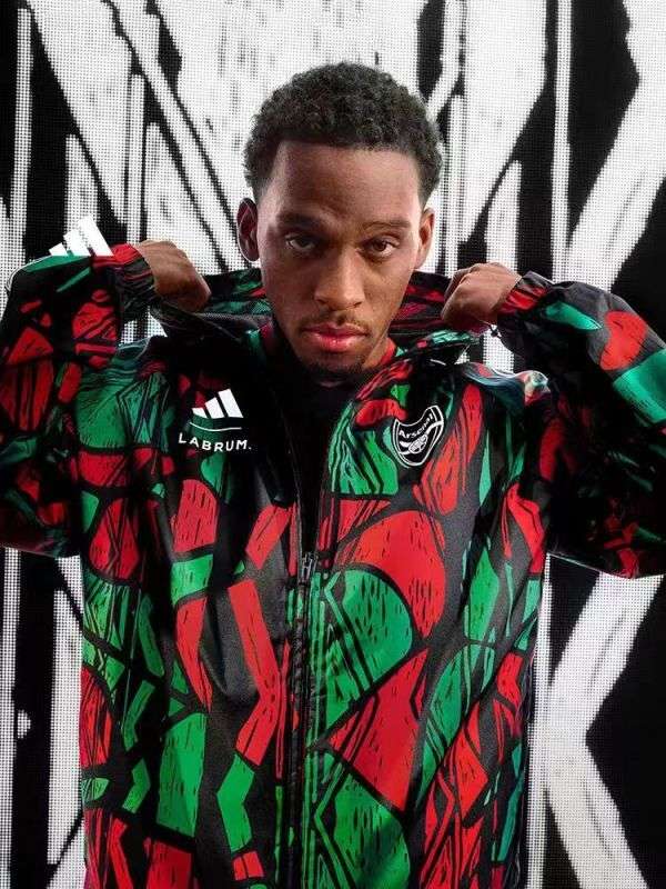 2425 Arsenal pad printed single-sided hooded windbreaker S-2XL — foto 5