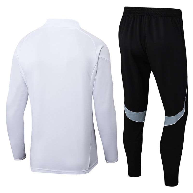 2526 Miami White Half Zip Suit S-2XL — foto 2
