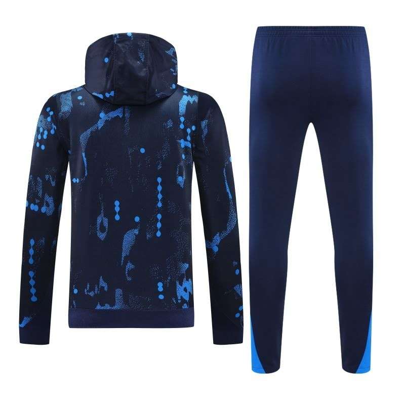 24-25 Chelsea Blue Inkjet Hooded Sweatshirt Set S-2XL — foto 2