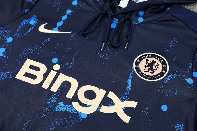 24-25 Chelsea Blue Inkjet Hooded Sweatshirt Set S-2XL — foto 3