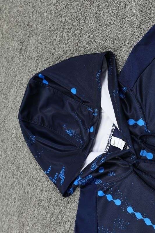 24-25 Chelsea Blue Inkjet Hooded Sweatshirt Set S-2XL — foto 4