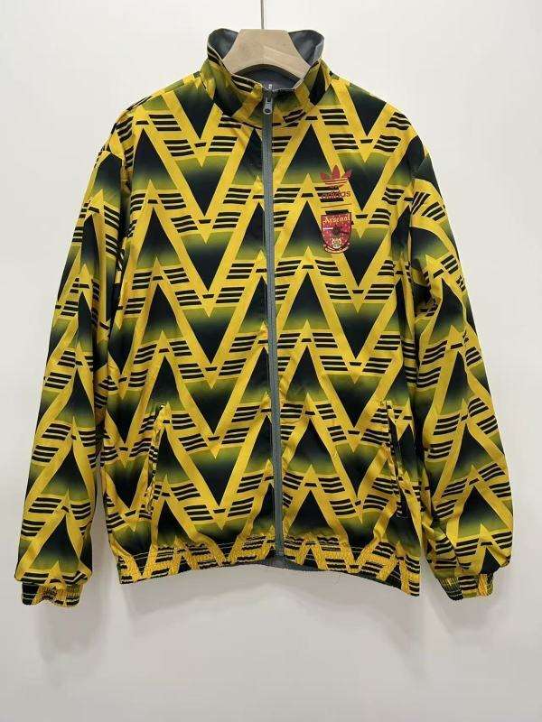 Arsenal Gold Gray Double-Sided Silicone Windbreaker S-2XL — foto 1