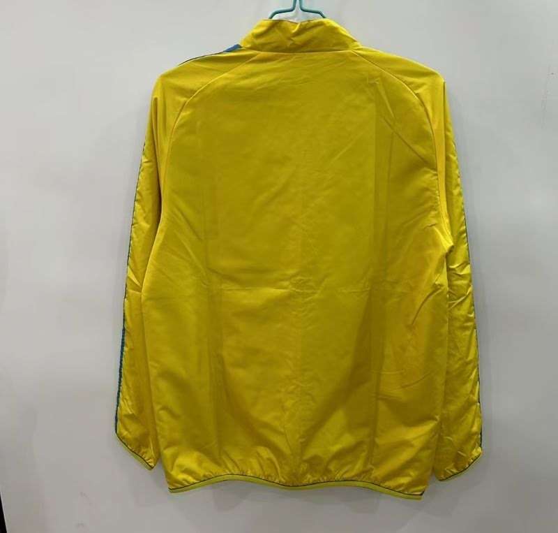 Arsenal Yellow Plaid Double-Sided Silicone Windbreaker S-2XL — foto 4