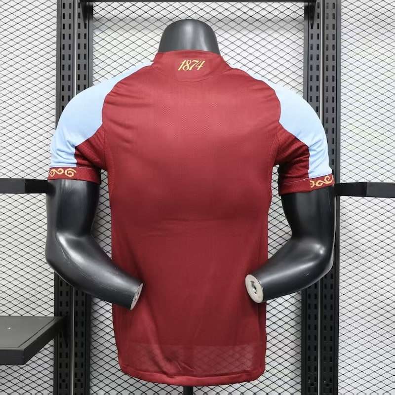 Aston Villa 2025/26 Home Player version S-XXL — foto 2