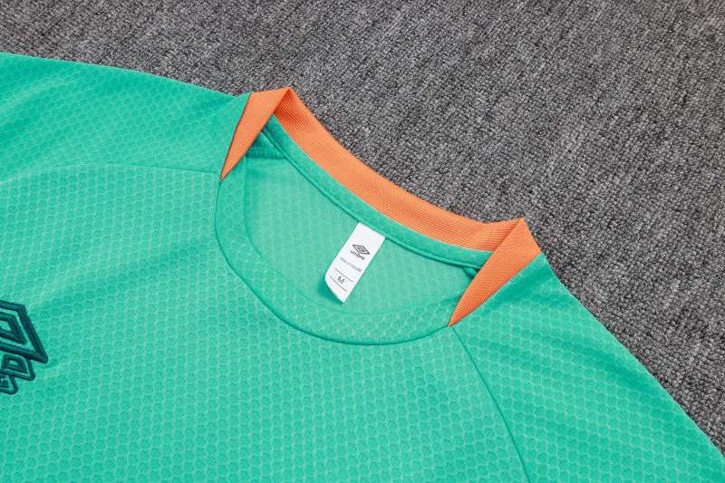 D25178# 2526 Fluminense Green Short Sleeve Suit S-2XL — foto 3