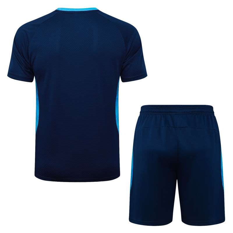 D25174# 2526 Gremio Royal Blue Short Sleeve Suit S-2XL — foto 2