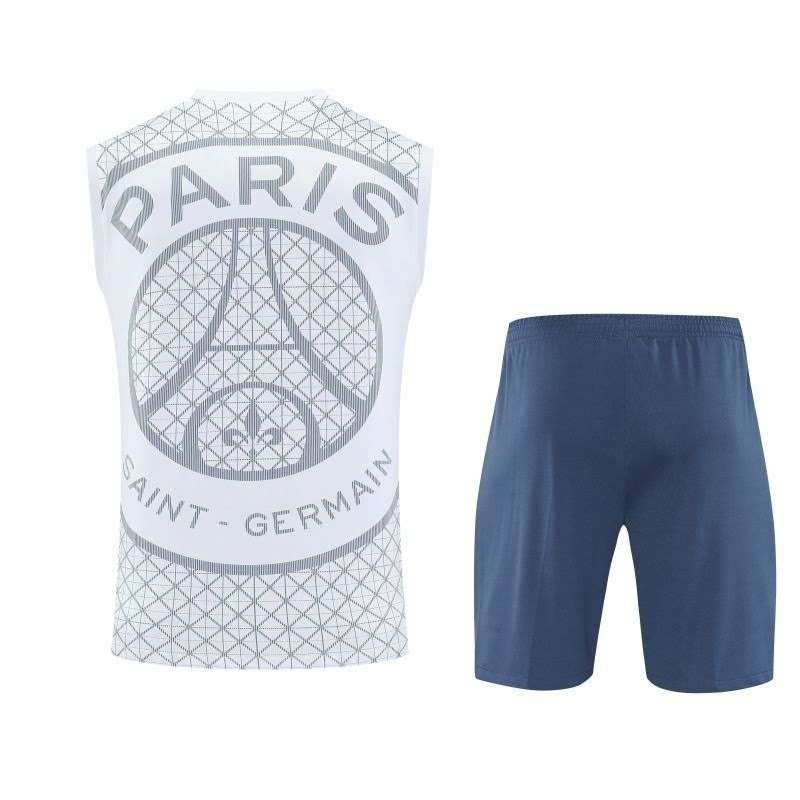 2526 Paris White Vest Set S-2XL — foto 2
