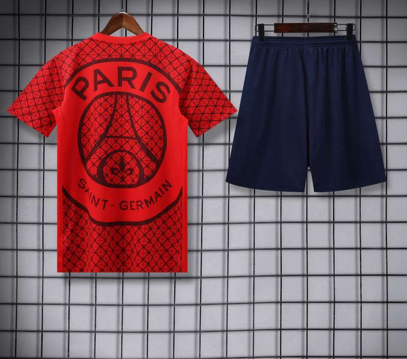 2526 Paris Red Short Sleeve Suit S-2XL — foto 3