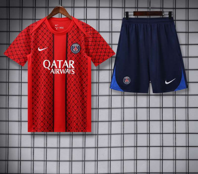 2526 Paris Red Short Sleeve Suit S-2XL — foto 4