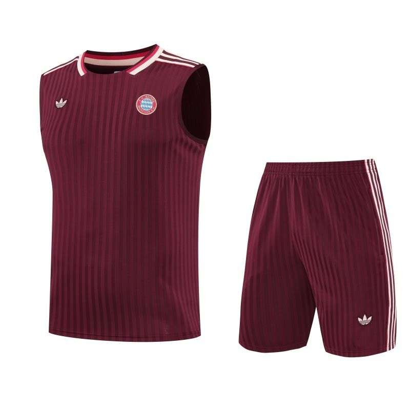 2526 Bayern red vest suit S-2XL — foto 1