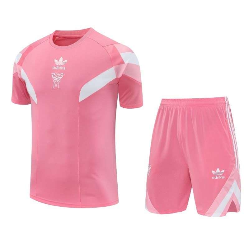 2526 Miami Pink Short Sleeve Suit S-2XL — foto 1