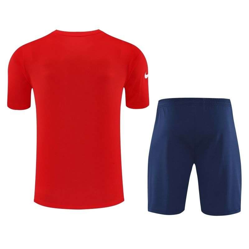 2526 Atletico Madrid Red Inkjet Short Sleeve Suit S-2XL — foto 2