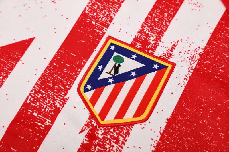 2526 Atletico Madrid Red Inkjet Short Sleeve Suit S-2XL — foto 5