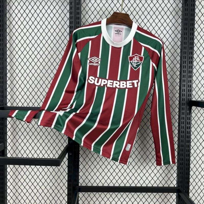 25/26 Fluminense home long sleeves S-4XL — foto 1