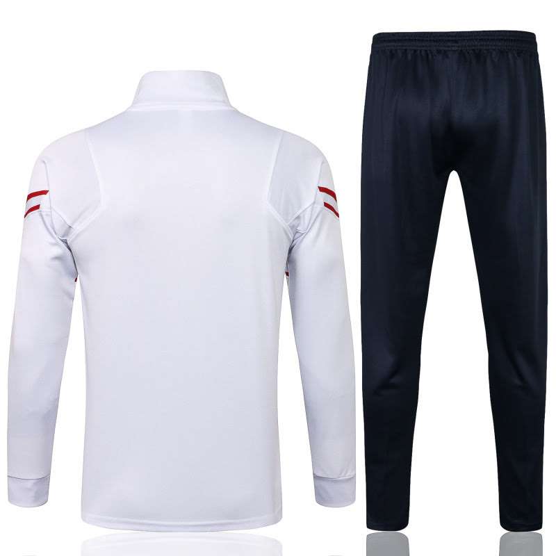 A414# 2122 Long Pull High Neck Jordan Paris White S-2XL — foto 2