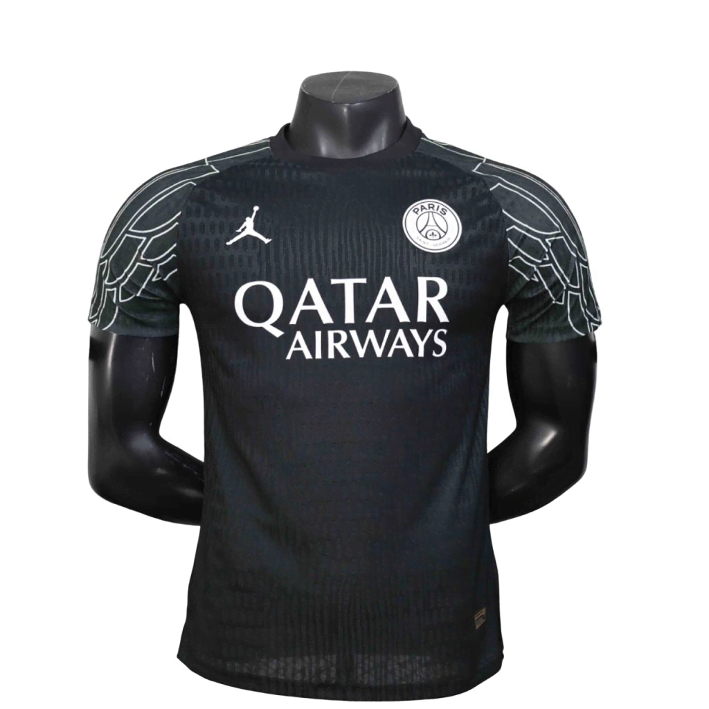 2526 Paris Fourth Away Black Player Model S-4XL — foto 1