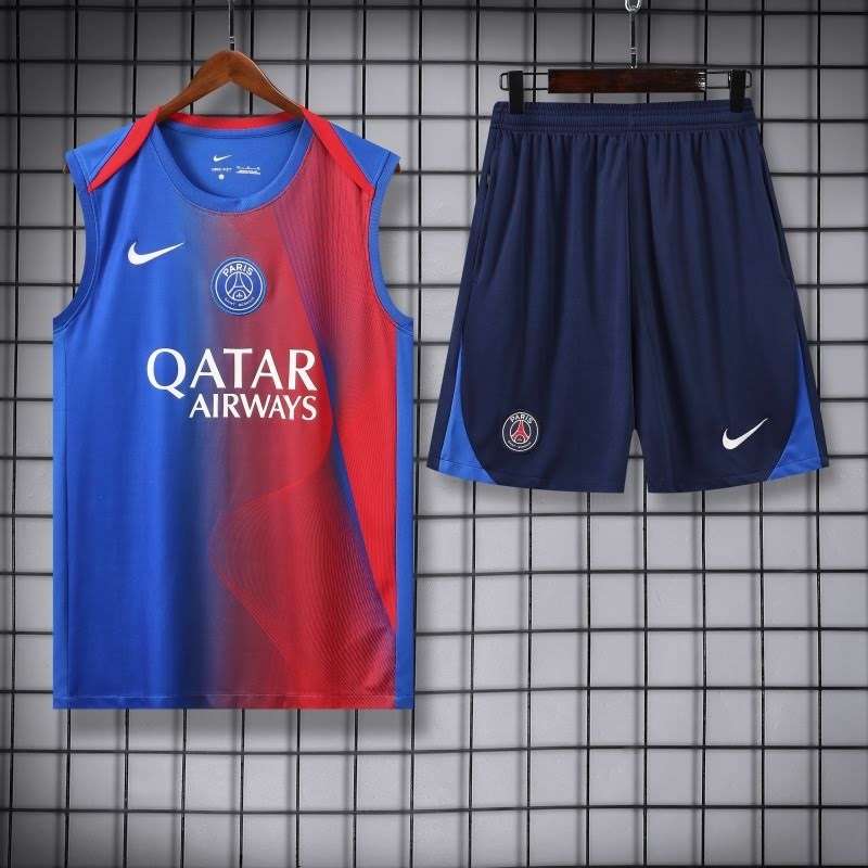 2526 Paris Red Blue Vest Suit S-2XL — foto 3