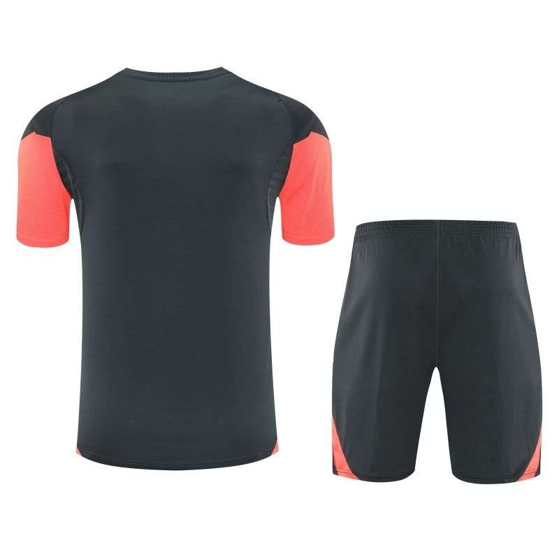 2526 Bayern Black Short Sleeve Suit S-2XL — foto 2