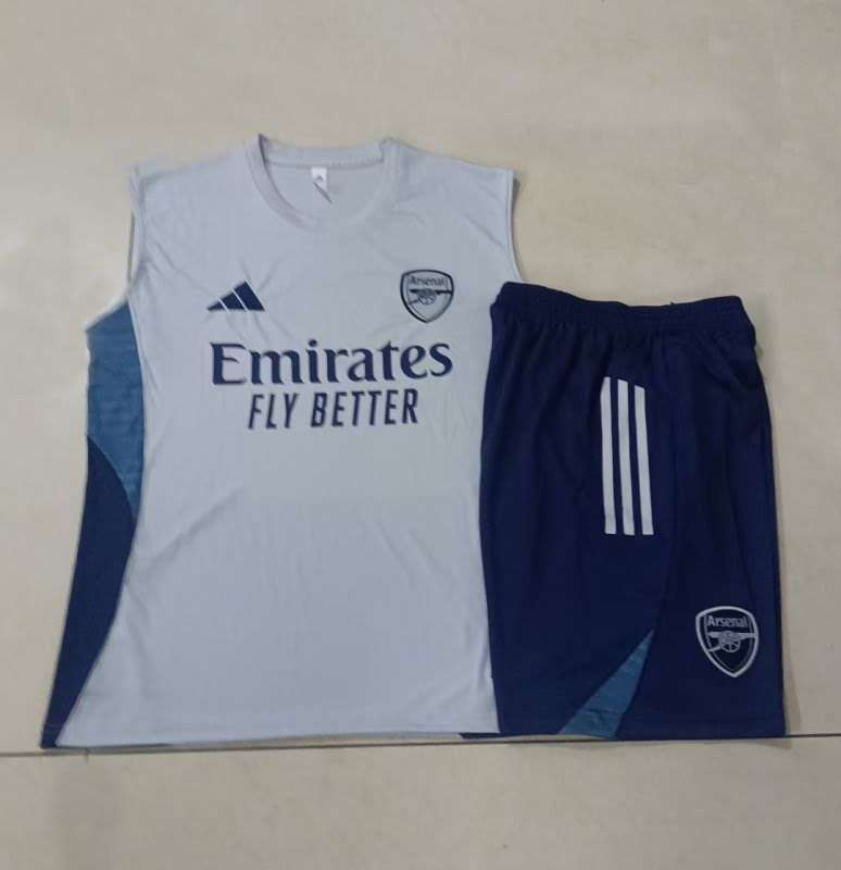 D25192#2526 Arsenal Light Gray Vest Suit S-2XL — foto 5
