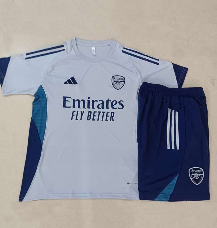 D25190# 2526 Arsenal Light Grey Short Sleeve Suit S-2XL — foto 5