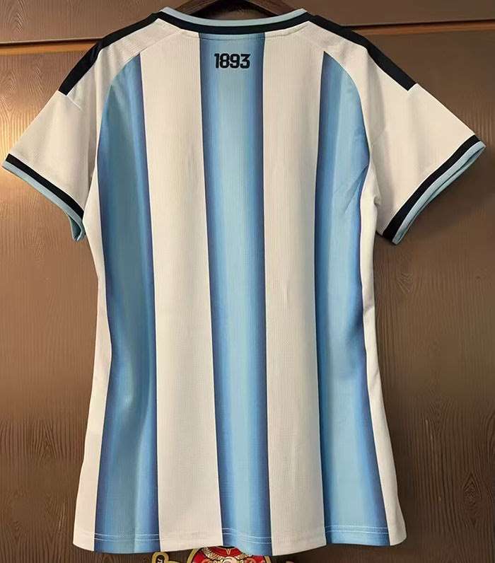 2627 Argentina Home women Jersey S-2XL — foto 5