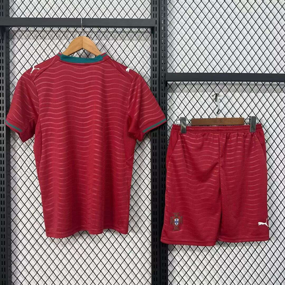 2627 Kids Portugal Home Jersey 16-28 — foto 2