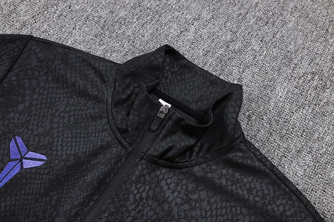 A2585# 2526 Barcelona Long Zipper Set, Black (Stamped) S-2XL — foto 3