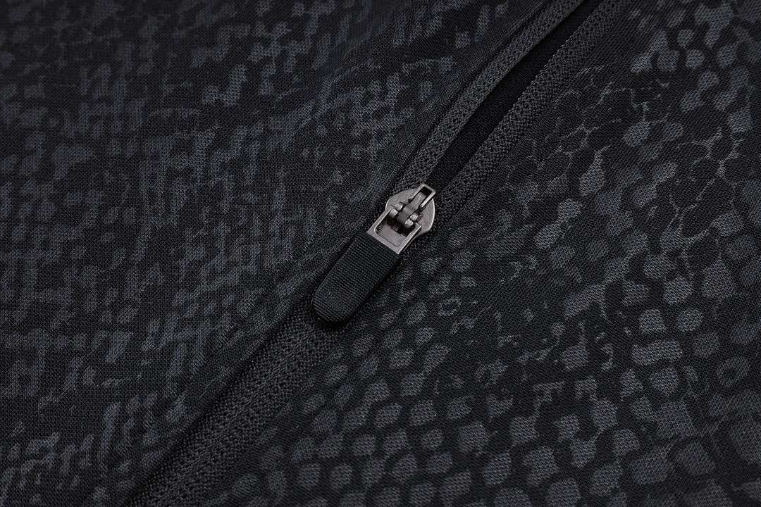 A2585# 2526 Barcelona Long Zipper Set, Black (Stamped) S-2XL — foto 5