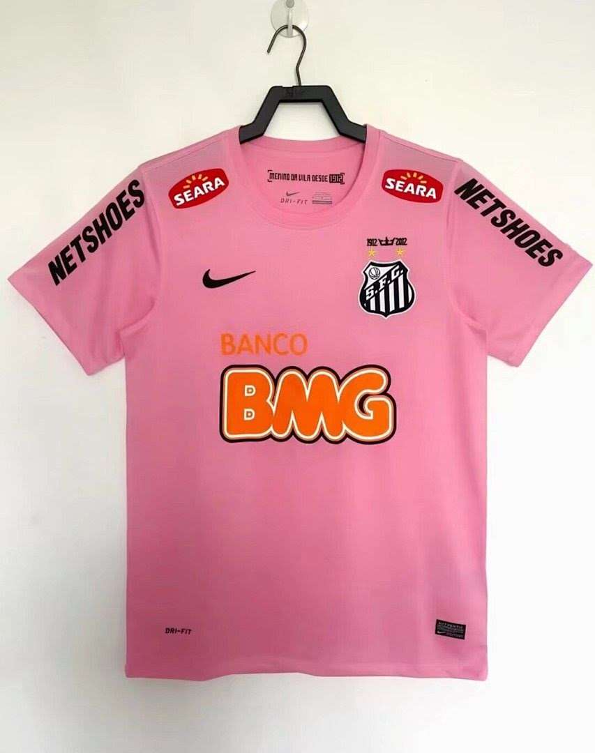 Retro Santos 2012 away with shoulder patch S-2XL — foto 1