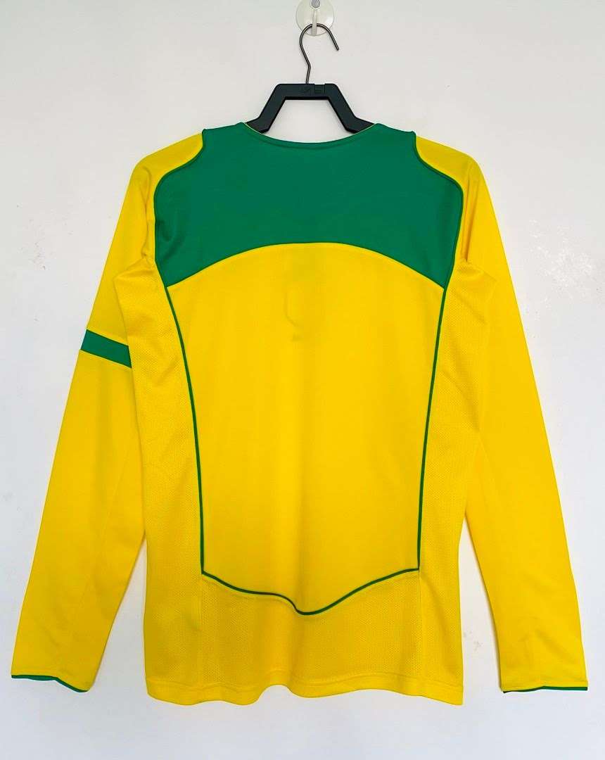 2004 Brazil Home Long Sleeve (0B2A) — foto 2
