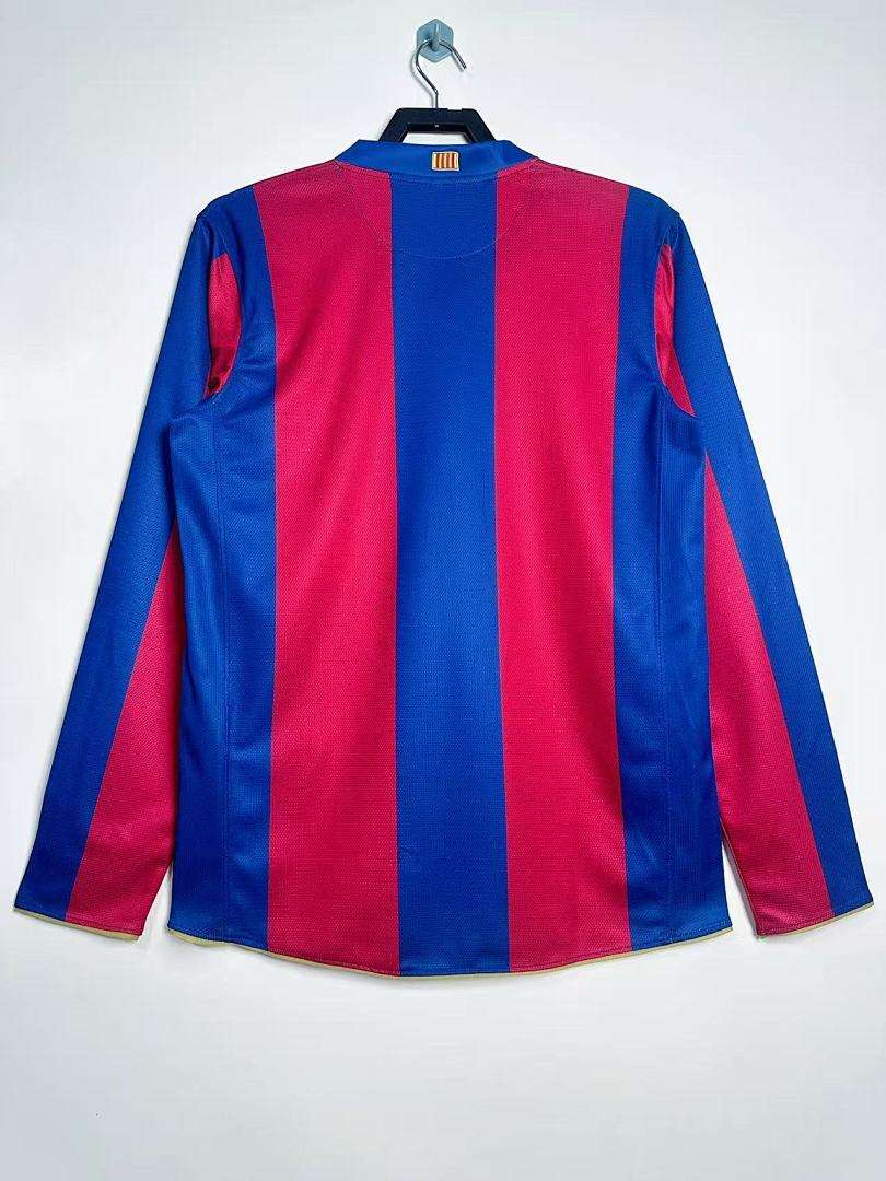 2007-08 Barcelona Home Long Sleeve (EBAE) — foto 2