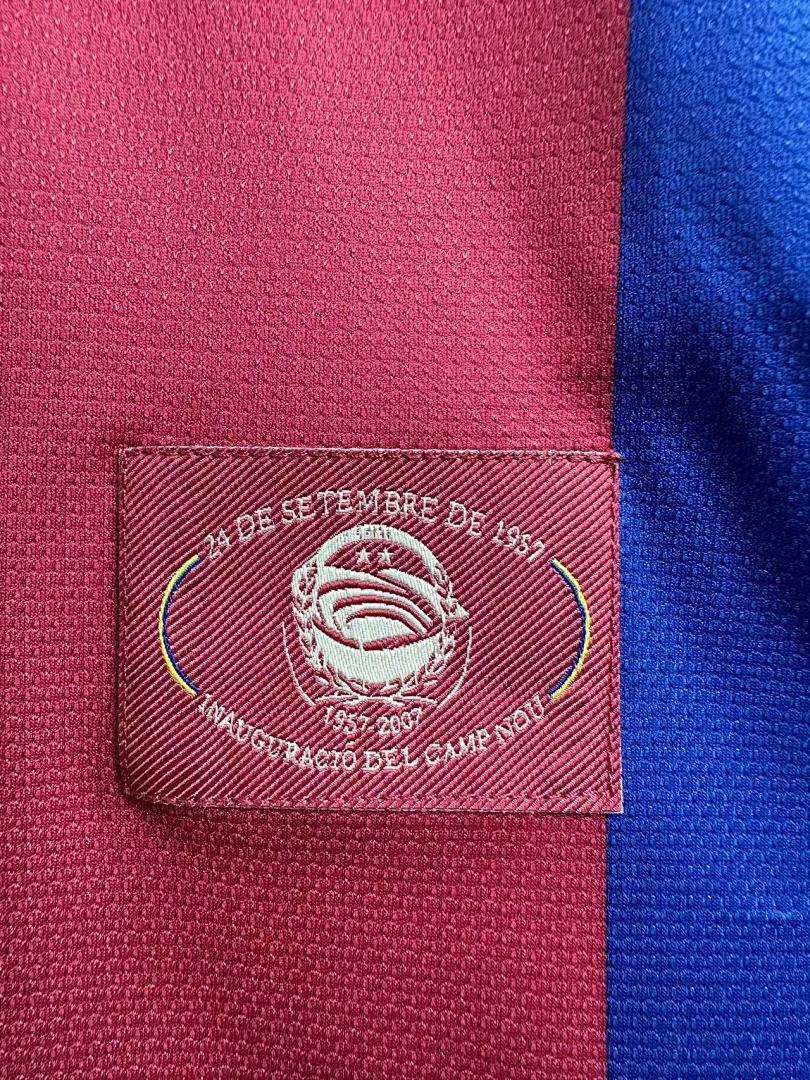 2007-08 Barcelona Home Long Sleeve (EBAE) — foto 4