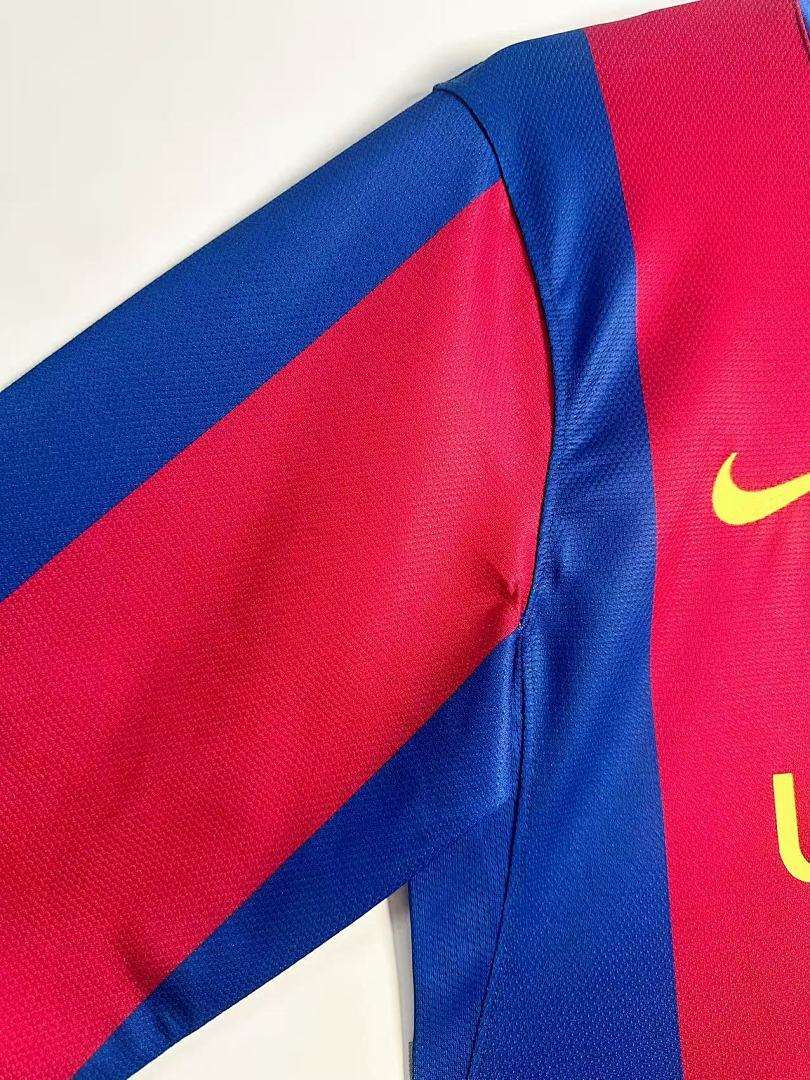 2007-08 Barcelona Home Long Sleeve (EBAE) — foto 5
