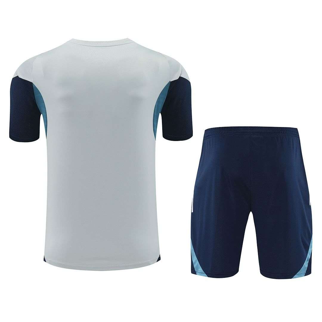 D25190# 2526 Arsenal Light Grey Short Sleeve Suit S-2XL — foto 2