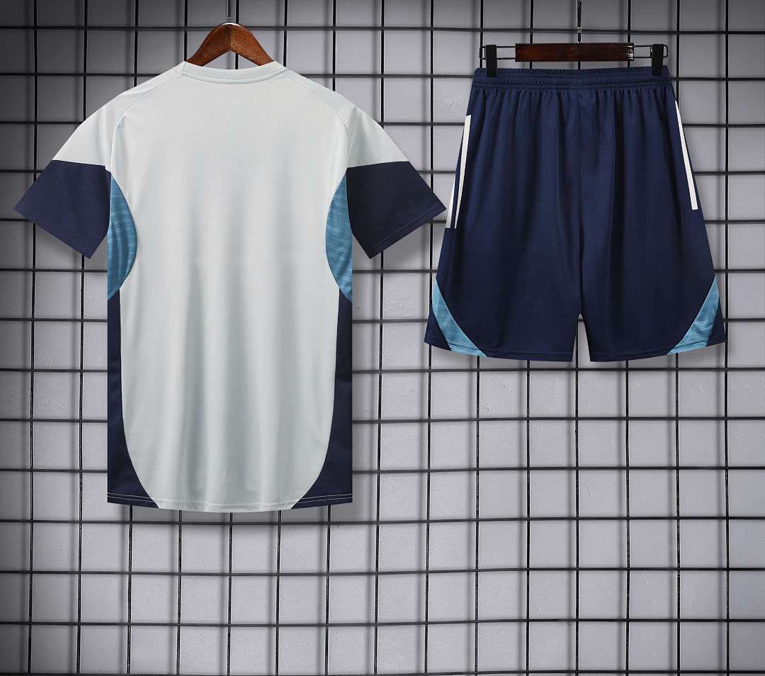 D25190# 2526 Arsenal Light Grey Short Sleeve Suit S-2XL — foto 3