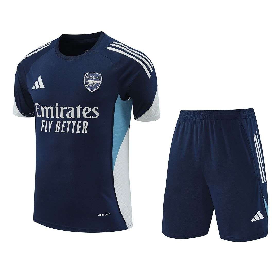 2526 Arsenal Dark Blue Short-Sleeve Suit S-2XL — foto 1